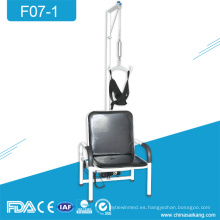 F07-1 Silla de tracción reclinable para vértebras cervicales hospitalarias